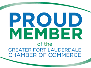 Proud member of the Greater Fort Lauderdale Chamber of Commerce